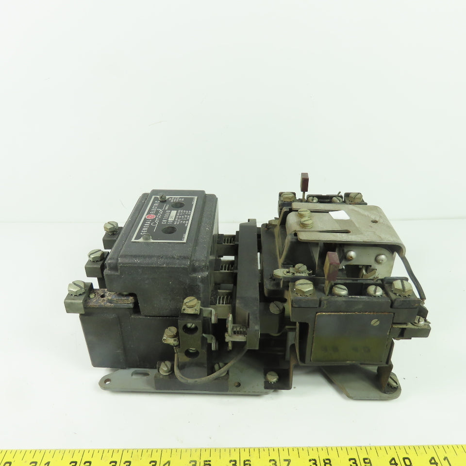 General Electric 1HE CR7006D Size 2 Magnetic Motor Starter 600V 3Ph 25HP