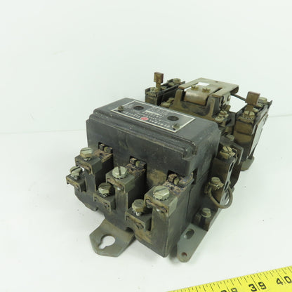 General Electric 1HE CR7006D Size 2 Magnetic Motor Starter 600V 3Ph 25HP