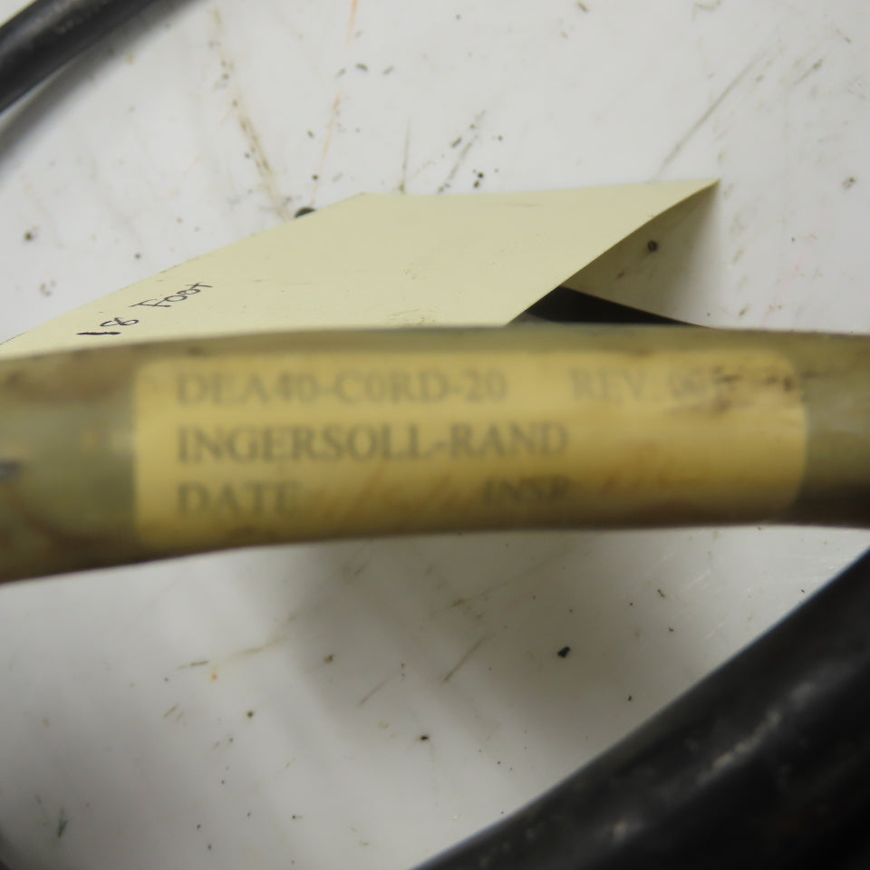 Ingersoll-Rand DEA40-CORD-20 Communication Cord 20-Pin 18'