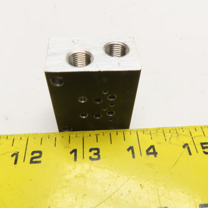 MAC F004821102 4/2 Position Pneumatic Circuit Bar 1/8"NPT