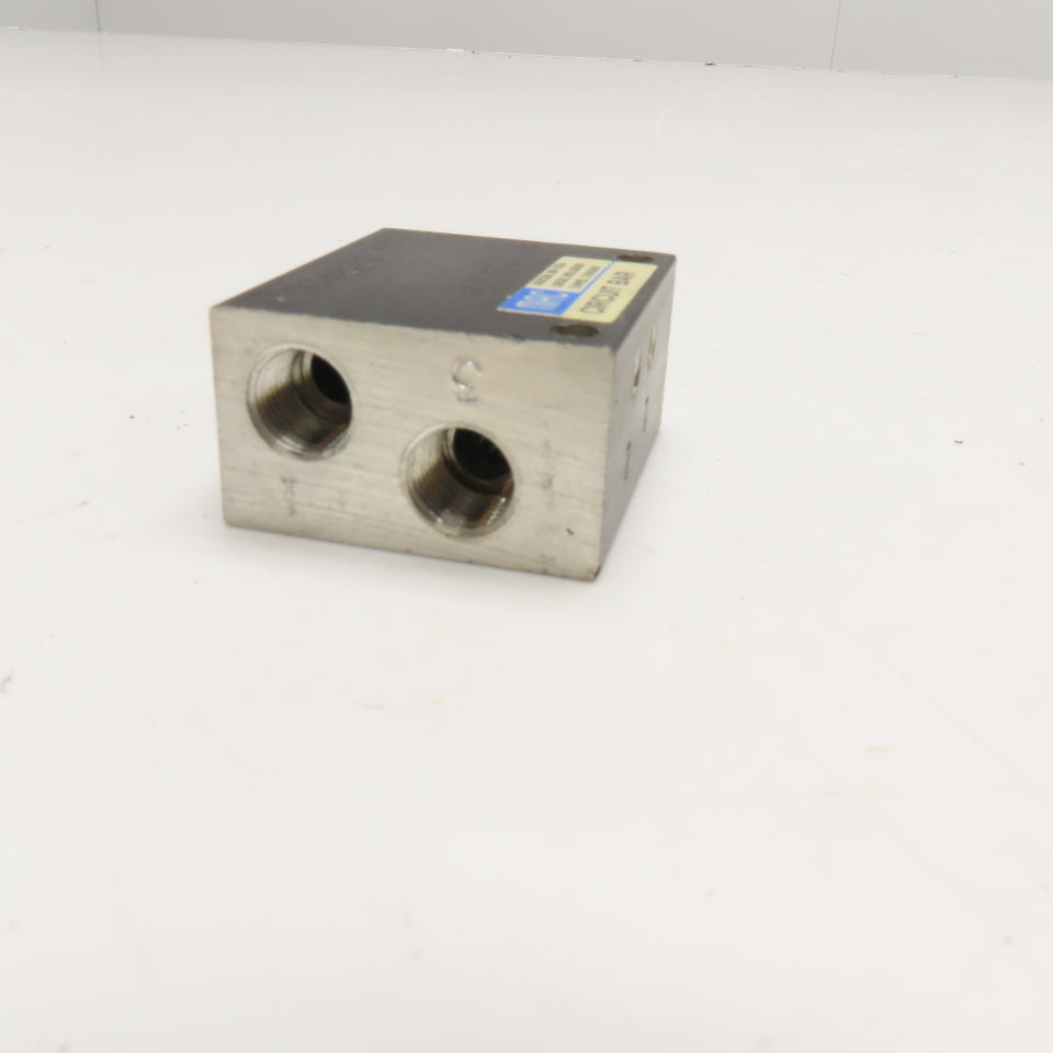 MAC F004821102 4/2 Position Pneumatic Circuit Bar 1/8"NPT