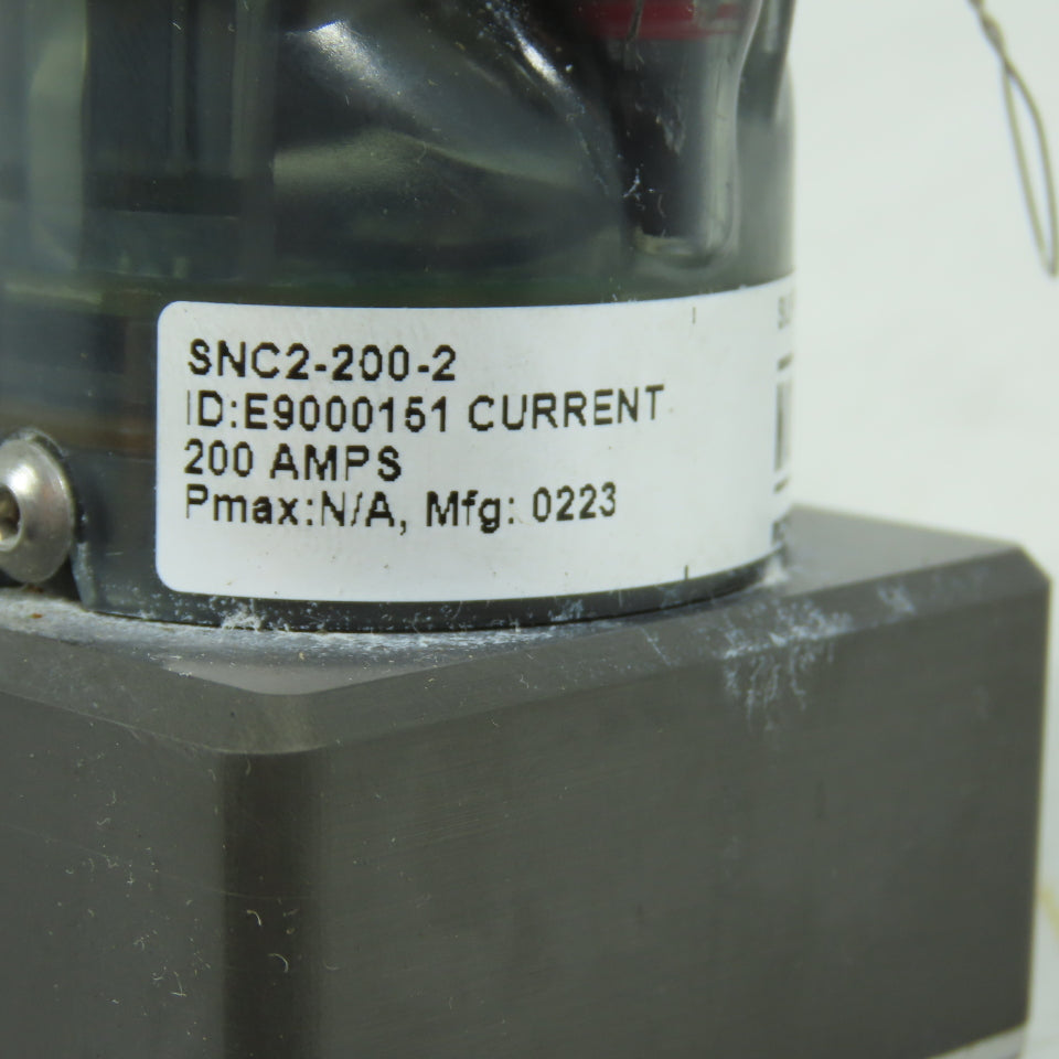Parker SNC2-200-2 SensoNODE Gold Wireless Current Sensor 200A 3VDC