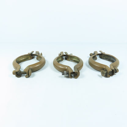 Kaeser 575-80-1 Heavy Duty Pipe Clamps Lot Of 3