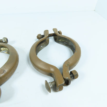 Kaeser 575-80-1 Heavy Duty Pipe Clamps Lot Of 3