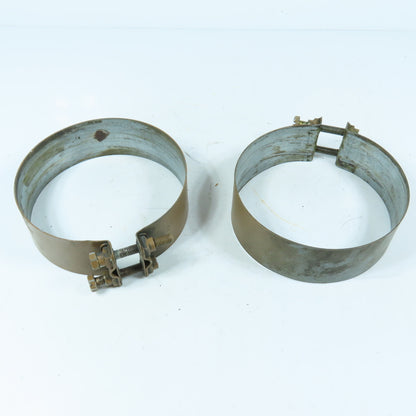 NORMA 139 Heavy Duty Dual Bolt Industrial Clamps Lot Of 2