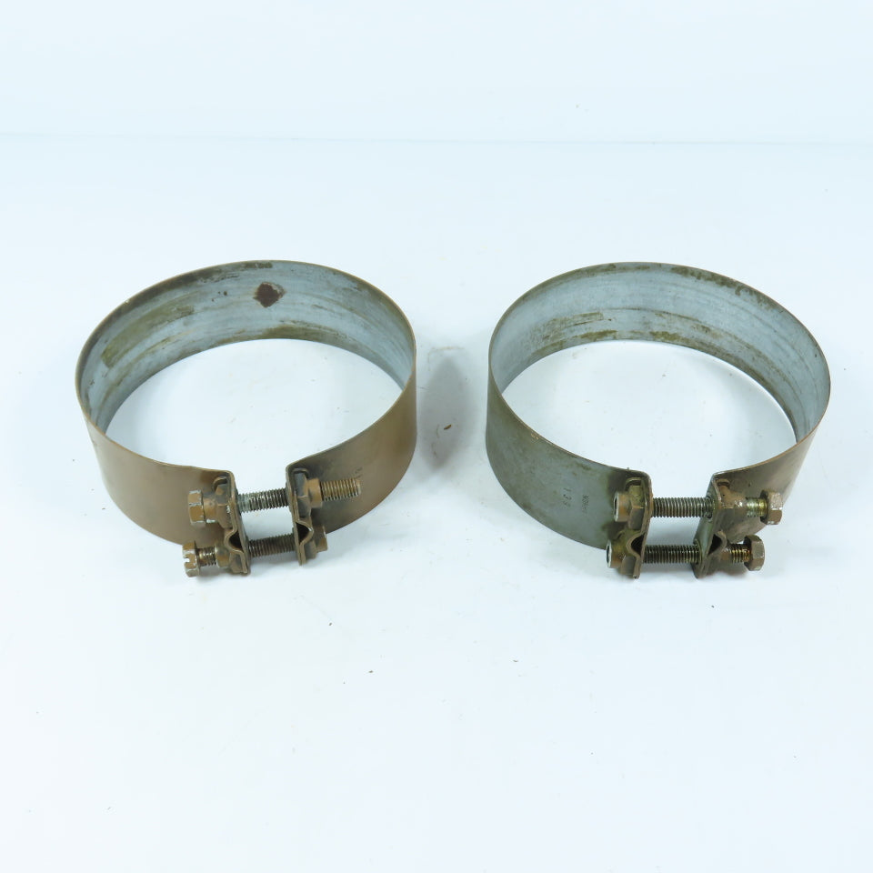 NORMA 139 Heavy Duty Dual Bolt Industrial Clamps Lot Of 2