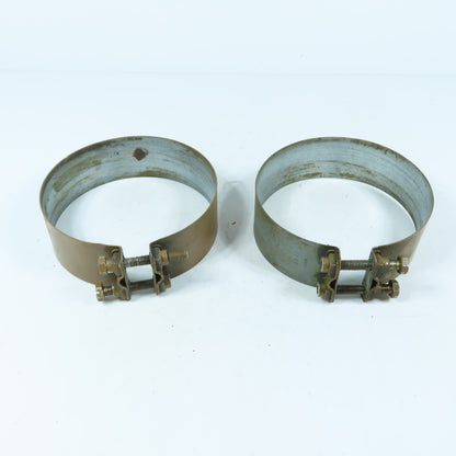 NORMA 139 Heavy Duty Dual Bolt Industrial Clamps Lot Of 2
