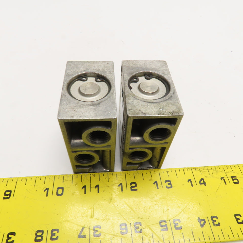 Festo MOFH-3-1/4-SA Valve Body Only Lot Of 2