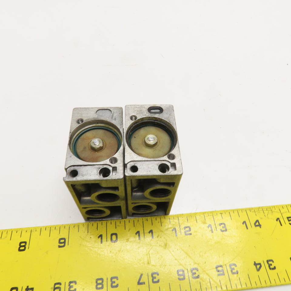 Festo MOFH-3-1/4-SA Valve Body Only Lot Of 2