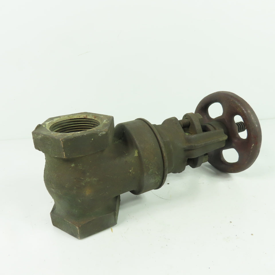 Crane 200 1-1/4" NPT 200S 400WOG Bronze Gate Valve