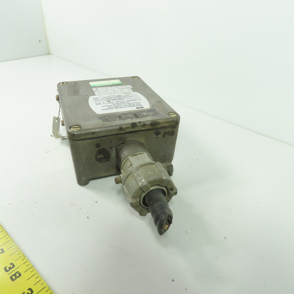 Barksdale B2T-A12SS Pressure Actuated Switch 50-1200 PSI 1800 PSI Proof