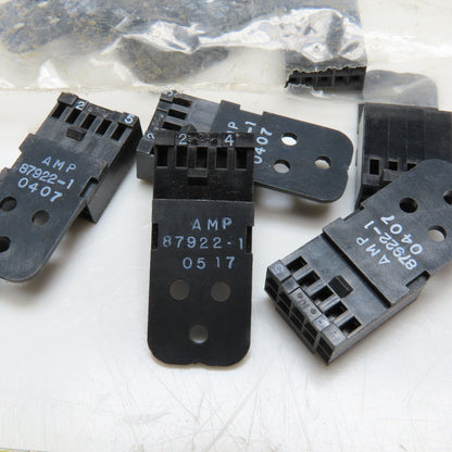 AMP 87922-1 10 Position Connector Housing AMPMODU Mod IV Lot Of 20