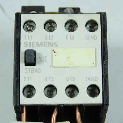 Siemens 3TB40 Magnetic Contactor W/ 3UA50 Overload Relay