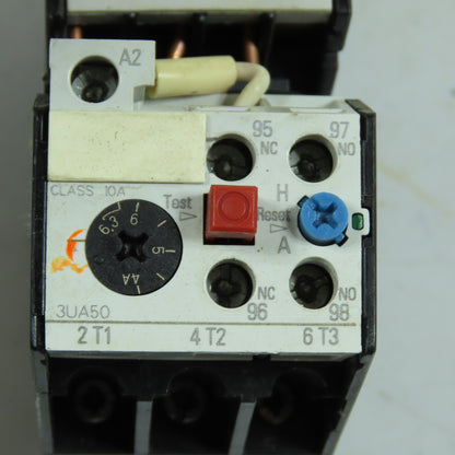 Siemens 3TB40 Magnetic Contactor W/ 3UA50 Overload Relay