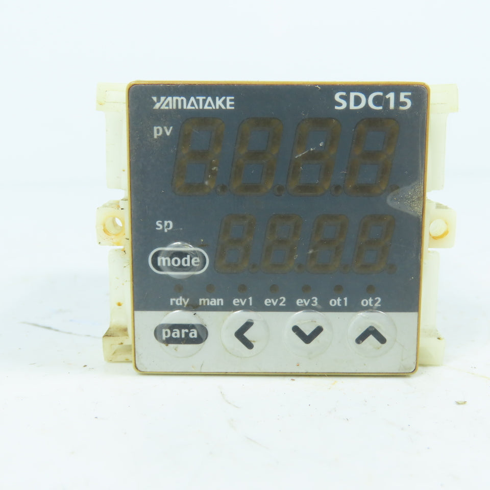 Yamatake C15TROTA0100 SDC15 Digital Single Loop Controller 100-240VAC