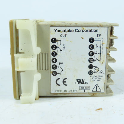 Yamatake C15TROTA0100 SDC15 Digital Single Loop Controller 100-240VAC