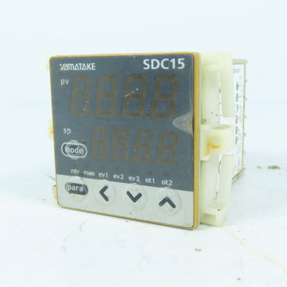 Yamatake C15TROTA0100 SDC15 Digital Single Loop Controller 100-240VAC