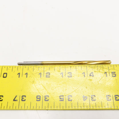 Cleveland 12ZC-2760 .1851 x .1853 LHS/RHC 4 Flute Spiral Reamer TiN Coated