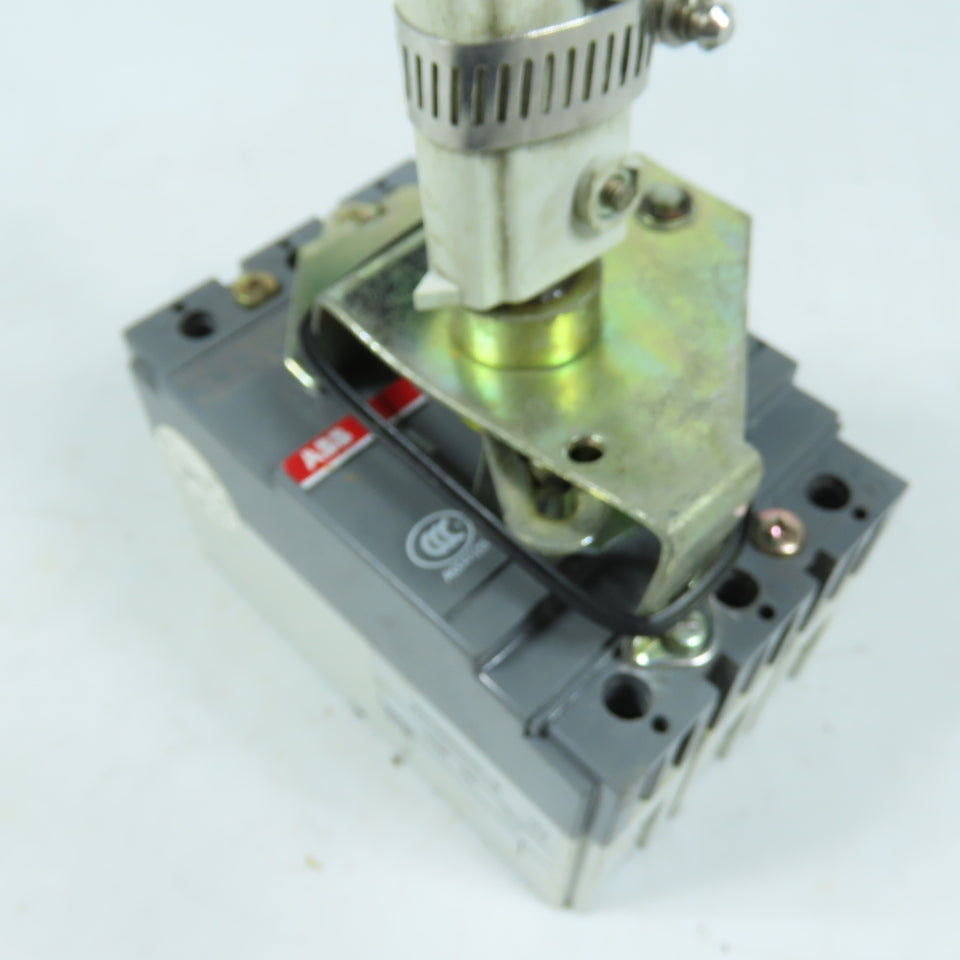 ABB S1304036468 3-Pole Molded Case Circuit Breaker 80A 50/60Hz W/Rotary Handle