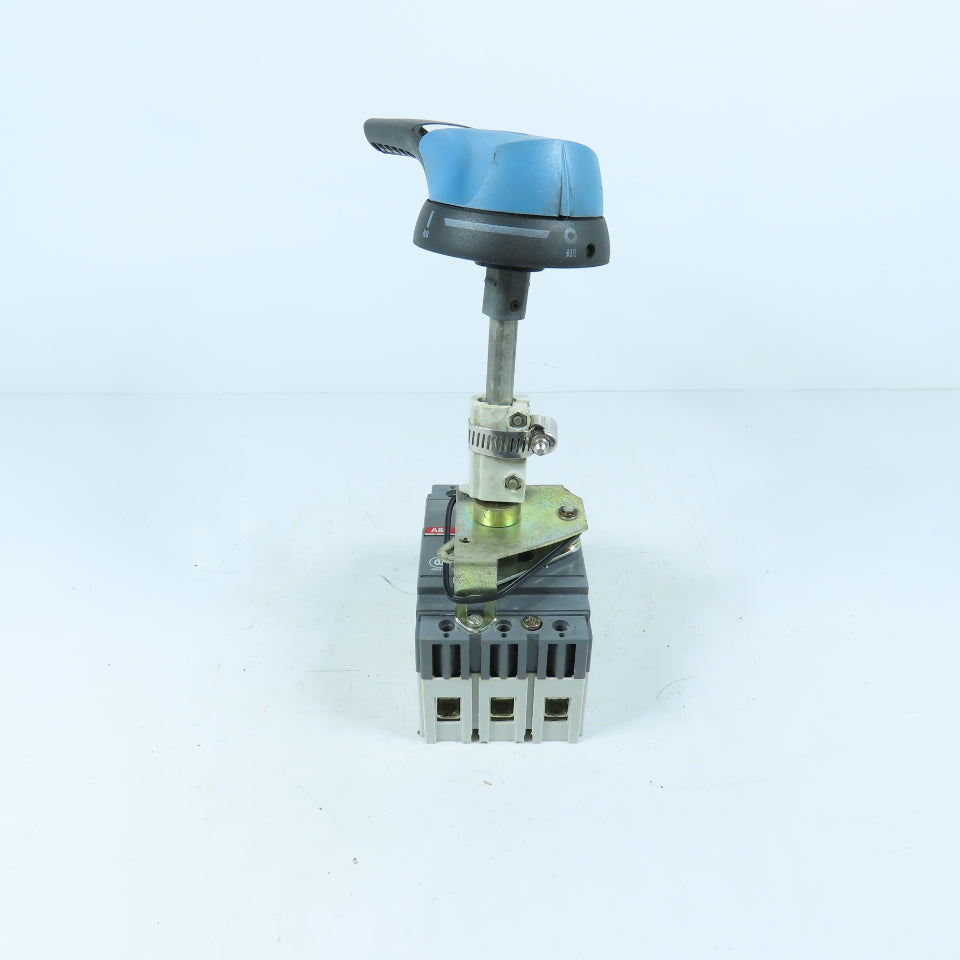 ABB S1304036468 3-Pole Molded Case Circuit Breaker 80A 50/60Hz W/Rotary Handle