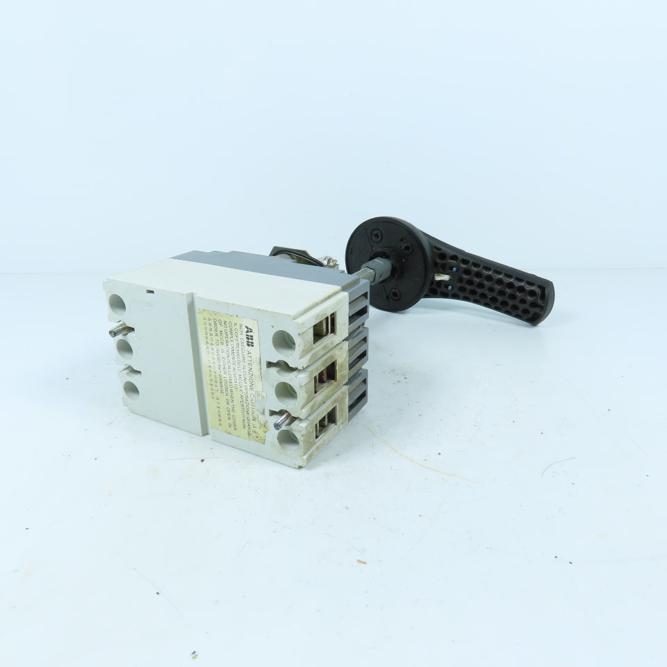 ABB S1304036468 3-Pole Molded Case Circuit Breaker 80A 50/60Hz W/Rotary Handle