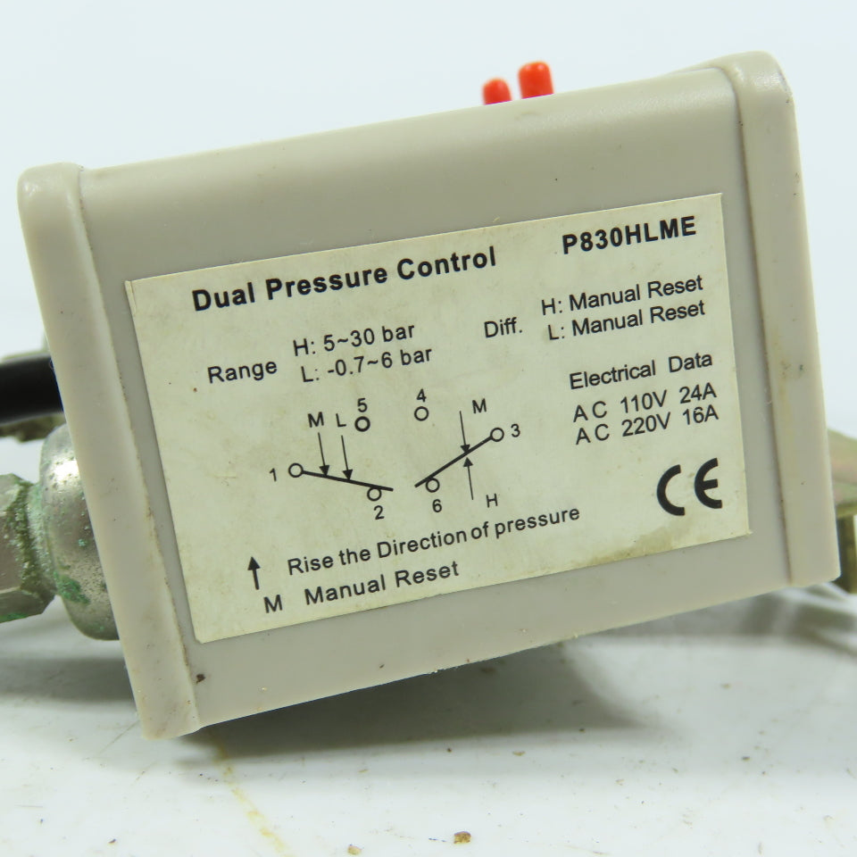 Fenshen P830HLME Dual Pressure Control Switch 110V/220V