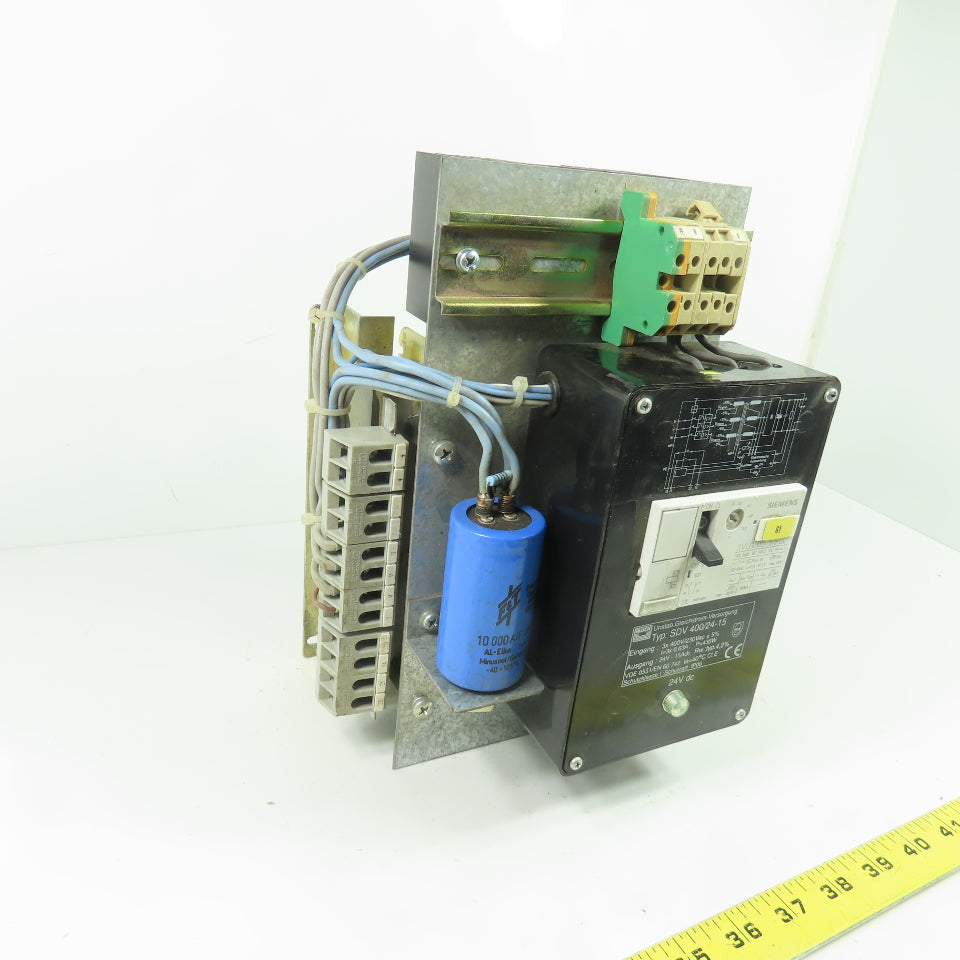 Block SDV 400/24-15 Power Supply 24VDC 15A Output 400VAC 3Ph Input