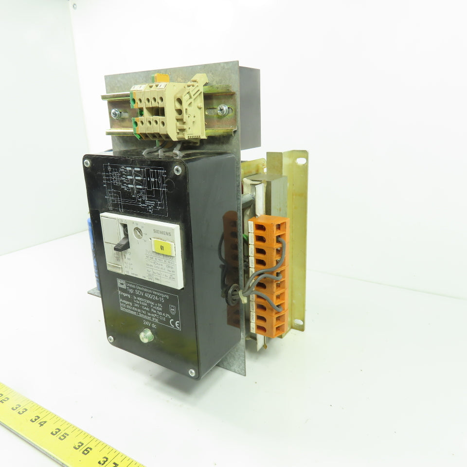 Block SDV 400/24-15 Power Supply 24VDC 15A Output 400VAC 3Ph Input