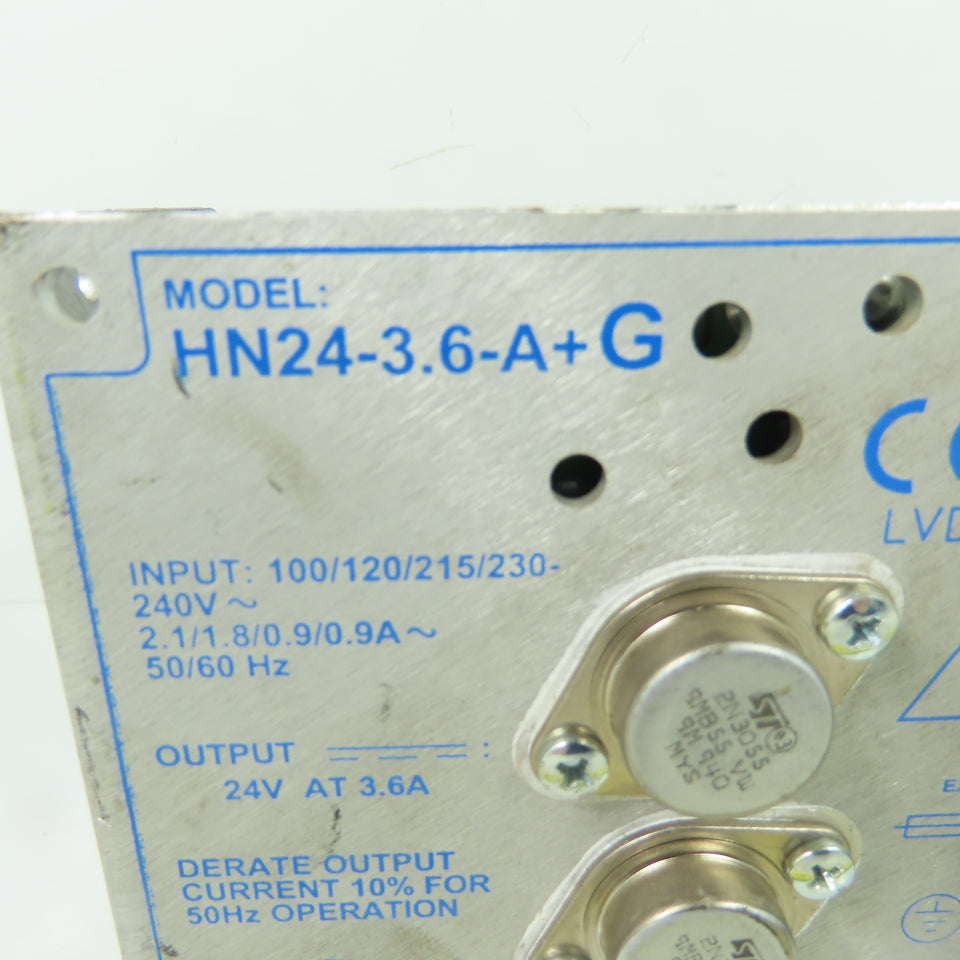 Condor HN24-3.6-A+G DC Power Supply 100-240VAC Input 24V 3.6A Output