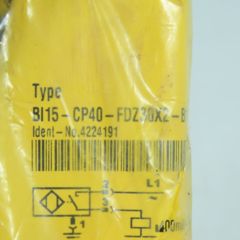 Turck 4224191 BI15-CP40-FDZ30X2-B1131 Inductive Proximity Sensor 20-250VAC