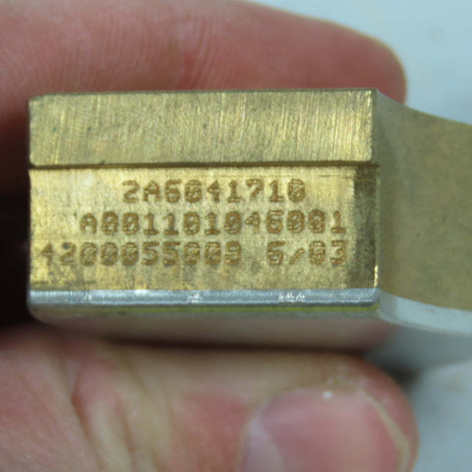 A001101046001 2A5641710 Industrial Brass Counterweight Component 4200055009 5/03