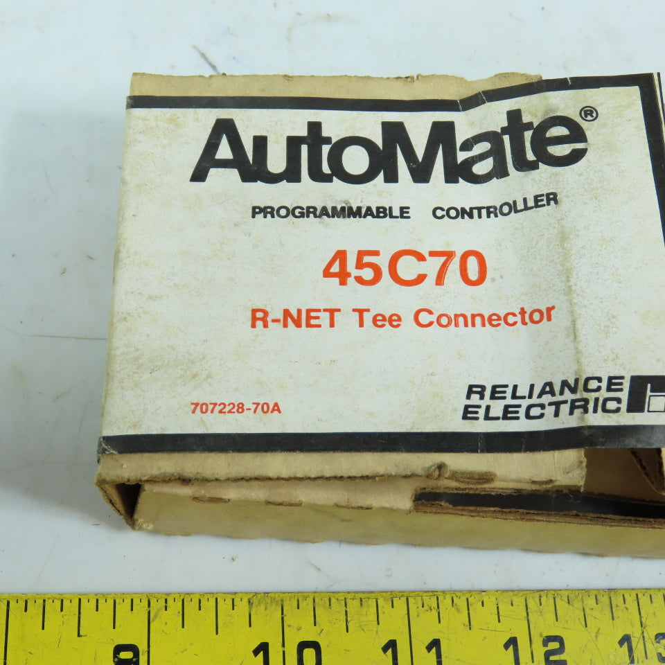 Reliance Electric 45C70 AutoMate R-NET Tee Connector Lot Of 2