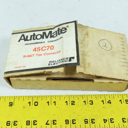 Reliance Electric 45C70 AutoMate R-NET Tee Connector Lot Of 2