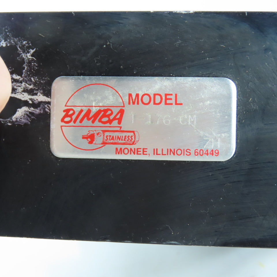 Bimba T-176-CM Guided Air Cylinder 1.5" Bore 6" Stroke