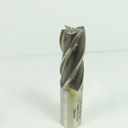 704707 1" 4-Flute HSS End Mill Lead 5.012