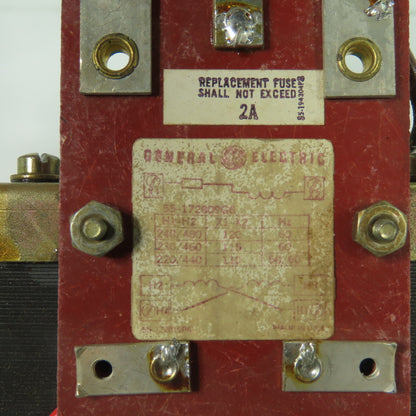 General Electric 55-172809G6 240/480V 120V Control Power Transformer 50/60Hz