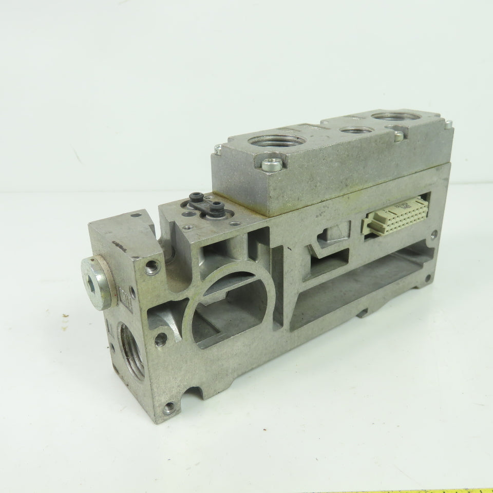 Festo 18748 VIGP-03-7.0-4.0-LR Pneumatic Manifold Adapter Block 10bar 145psi