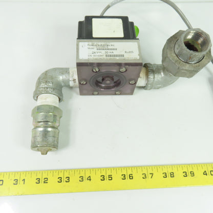 Proteus Industries 01012SN16 24VDC 30mA Industrial Liquid Flow Switch
