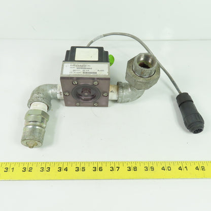 Proteus Industries 01012SN16 24VDC 30mA Industrial Liquid Flow Switch