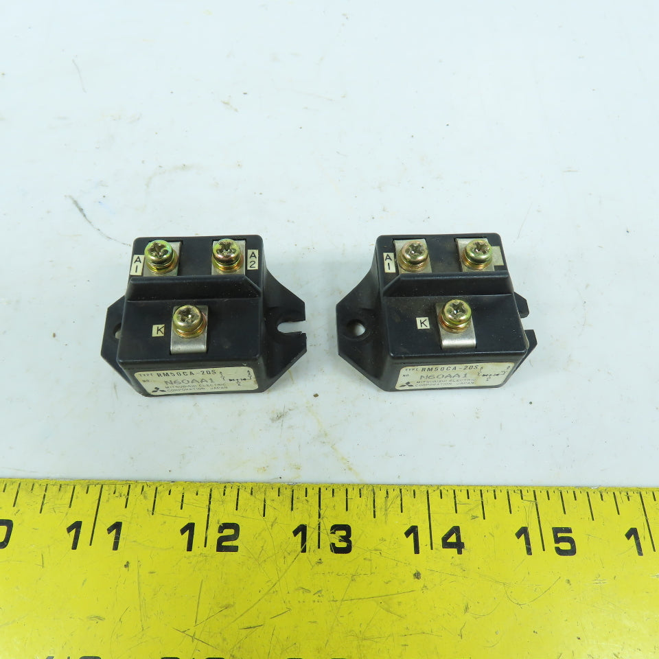 Mitsubishi Electric RM50CA-20S Diode Module 1000V 50A Lot Of 2