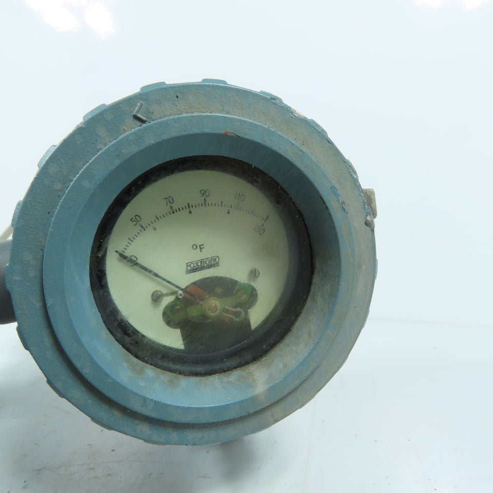 Foxboro RTT10-AQFLS003 Temperature Transmitter 30-130 F 4-20mA W/ Indicator