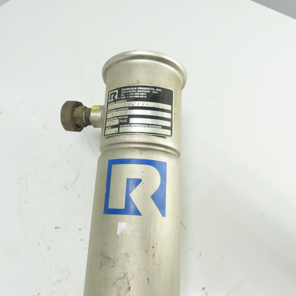 Rosedale L04123/4P1200SN-PB 200 PSIG Stainless Steel Liquid Filter Strainer