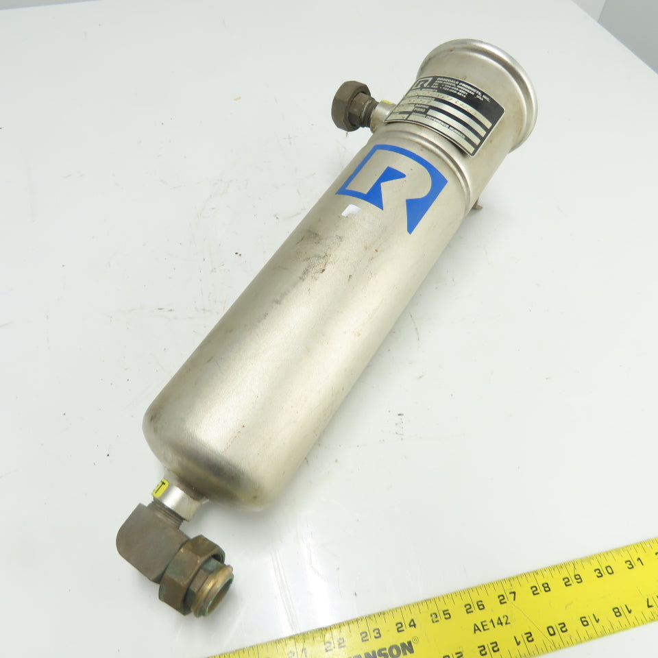 Rosedale L04123/4P1200SN-PB 200 PSIG Stainless Steel Liquid Filter Strainer