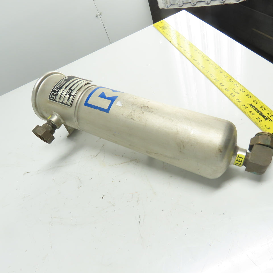 Rosedale L04123/4P1200SN-PB 200 PSIG Stainless Steel Liquid Filter Strainer