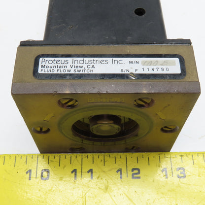 Proteus Industries 100B 1/4" NPT Liquid Flow Switch 115V