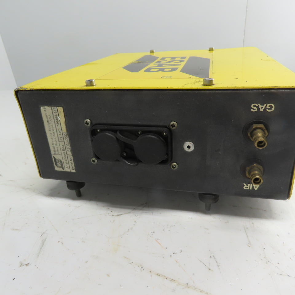 ESAB 740450-881 AristoFeed Box Wire Feed Control Box Gas and Air Connections
