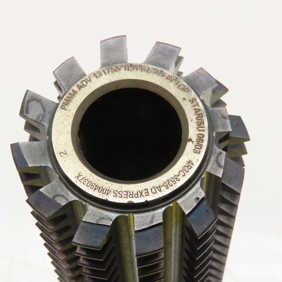 PMM4 ADV 131755 1.750 Carbide Gear Hob Cutter LA2^37' WD.1580 1LH 20^NPA