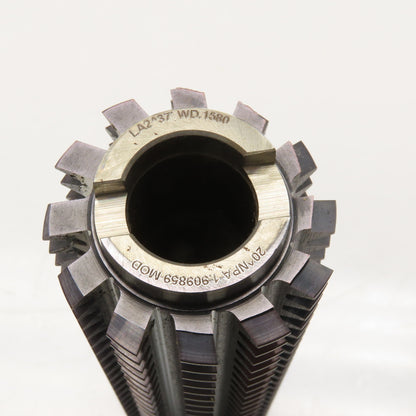 PMM4 ADV 131755 1.750 Carbide Gear Hob Cutter LA2^37' WD.1580 1LH 20^NPA