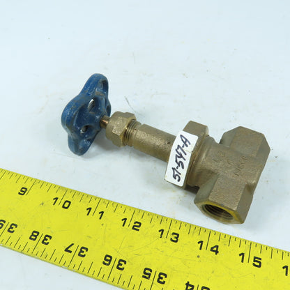 NIBCO T-114-A 1/2" Brass Gate Valve 125S 200WOG