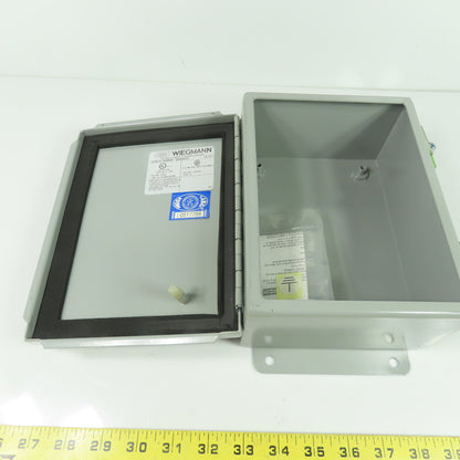 Wiegmann B080603CH NEMA 12 13 JIC Electrical Enclosure 8" x 6" x 4" NEW